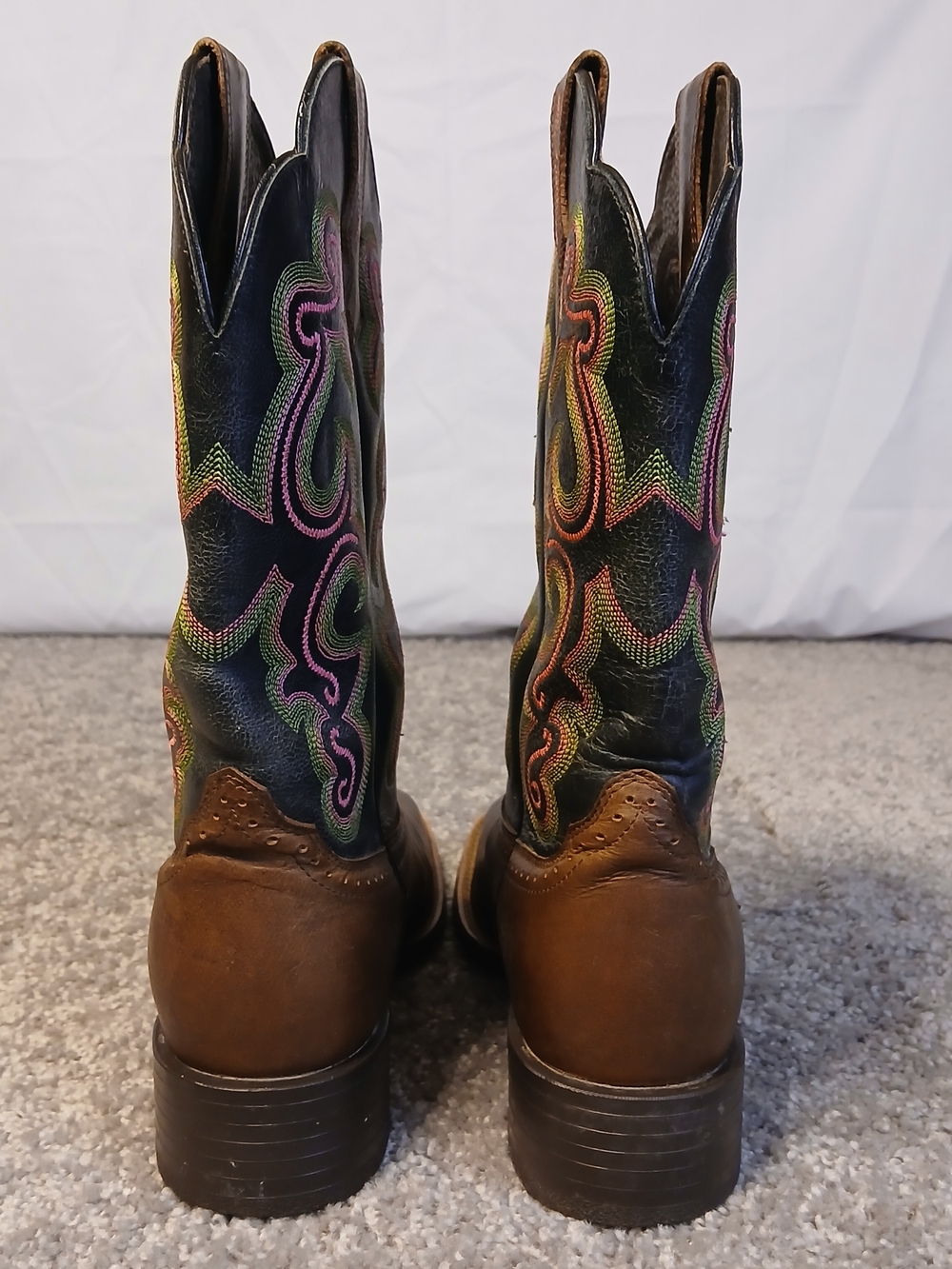 Ariat Women's Quickdraw Western Cowgirl Boots - Size 9B - Picture 4 of 16